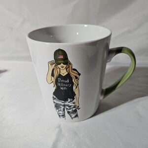 Proud Military Wife Coffee Cup Mug